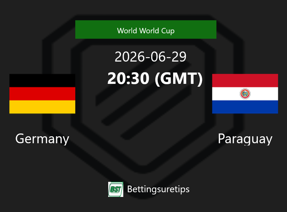 Germany vs Paraguay Prediction Betting Tips & Correct Score