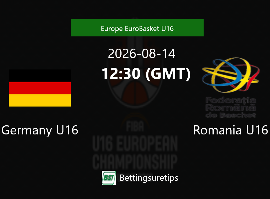 Germany U16 vs Romania U16 Prediction and Pick - Europe EuroBasket U16