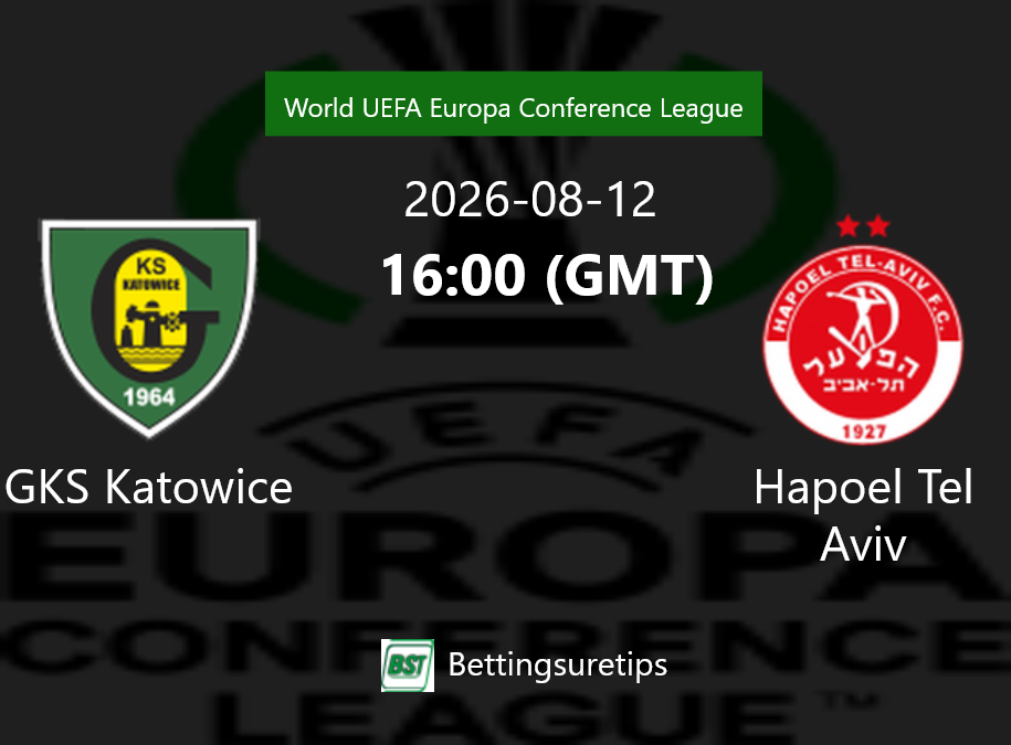 GKS Katowice vs Hapoel Tel Aviv Prediction Betting Tips & Correct Score