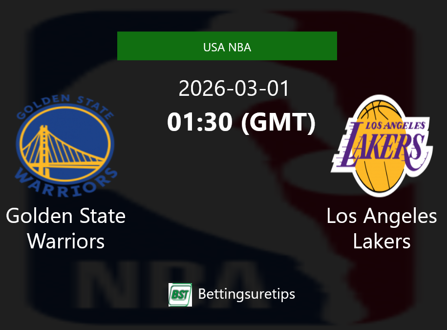 Golden State Warriors vs Los Angeles Lakers Prediction and Pick - USA NBA