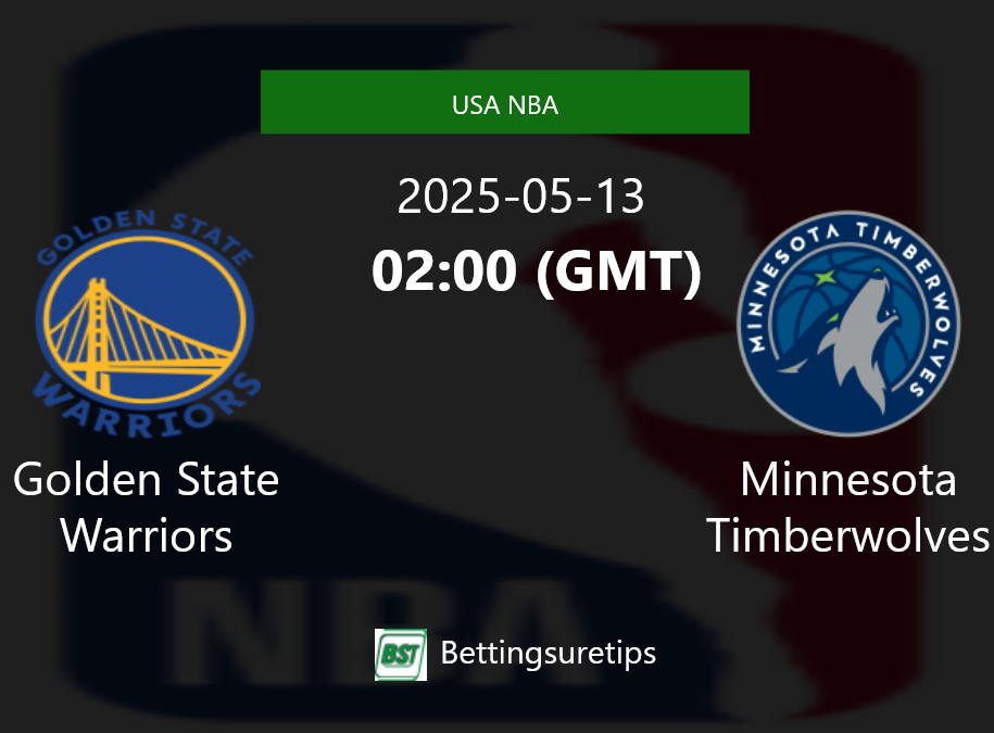 Golden State Warriors vs Minnesota Timberwolves Prediction and Pick - USA NBA