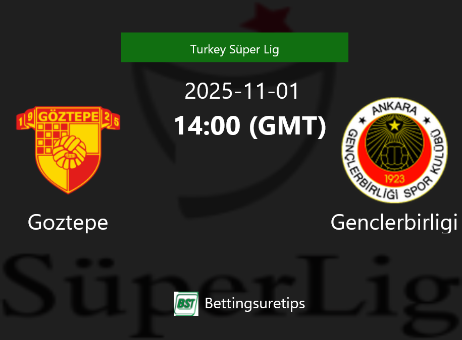Goztepe vs Genclerbirligi Prediction Betting Tips & Correct Score