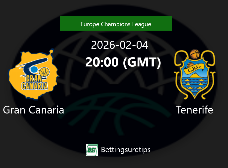 Gran Canaria vs Tenerife Prediction and Pick - Europe Champions League