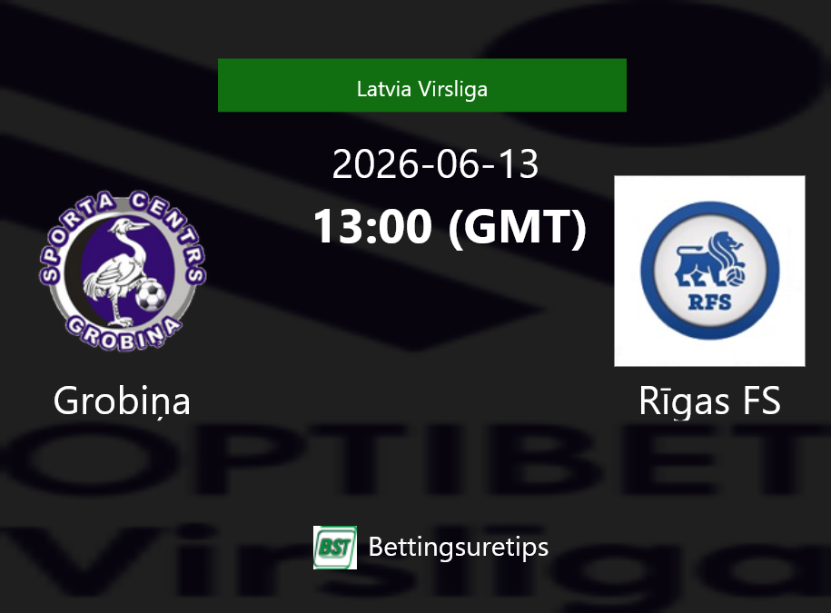 Grobi?a vs R?gas FS Prediction Betting Tips & Correct Score