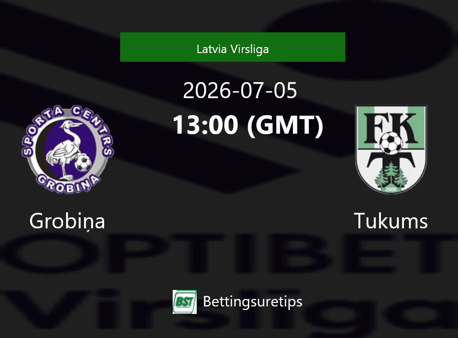 Grobi?a vs Tukums Prediction Betting Tips & Correct Score