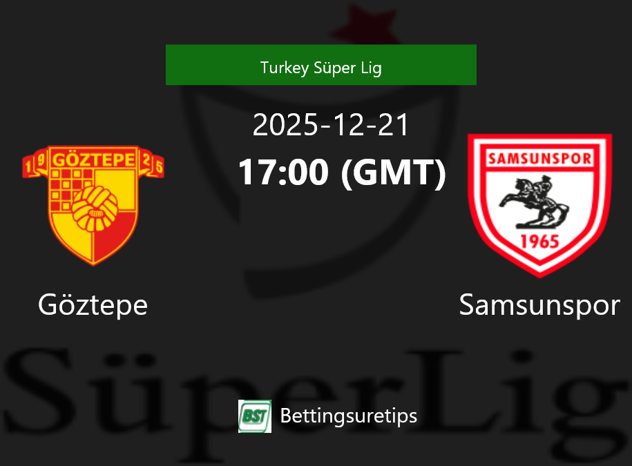 Göztepe vs Samsunspor Prediction Betting Tips & Correct Score