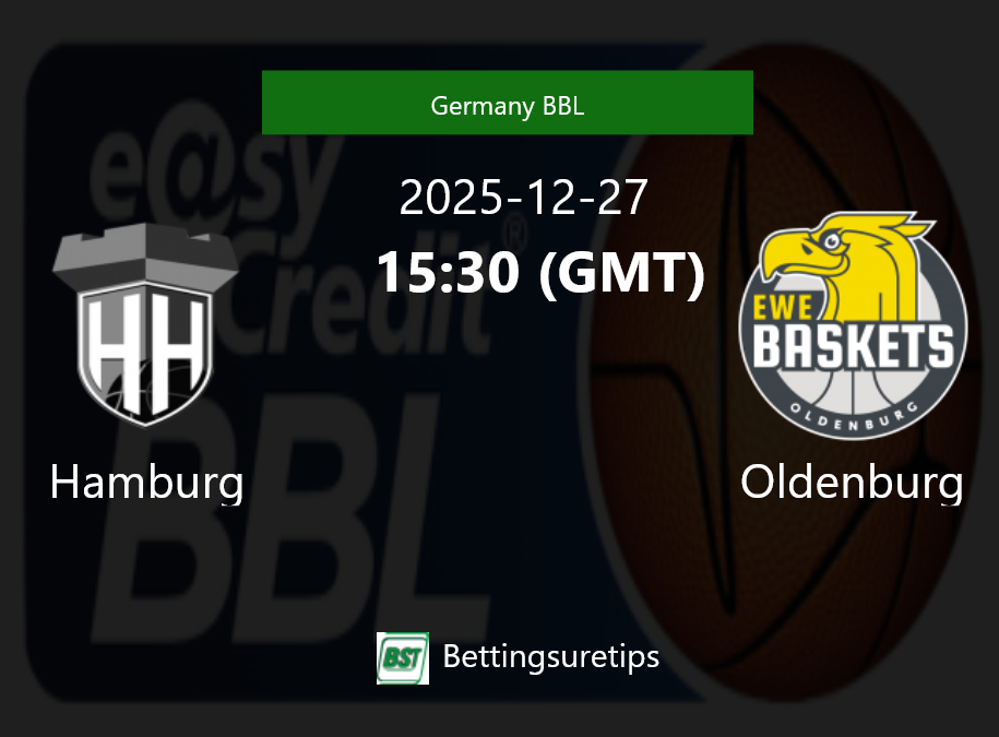 Hamburg vs Oldenburg Prediction and Pick - Germany BBL