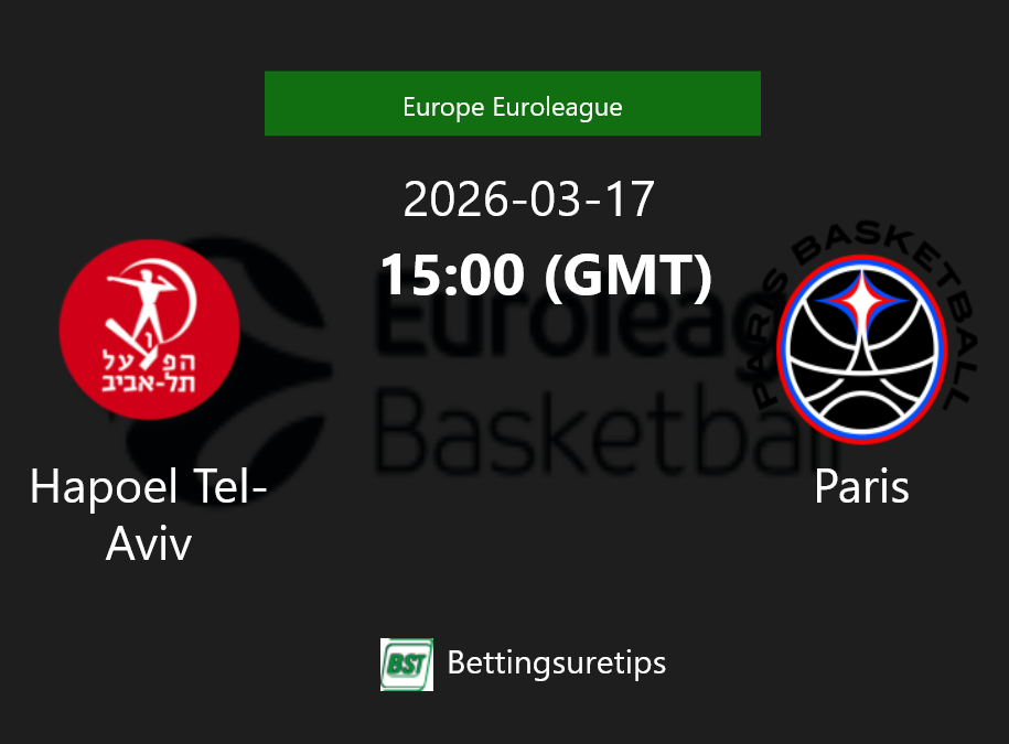Hapoel Tel-Aviv vs Paris Prediction and Pick - Europe Euroleague