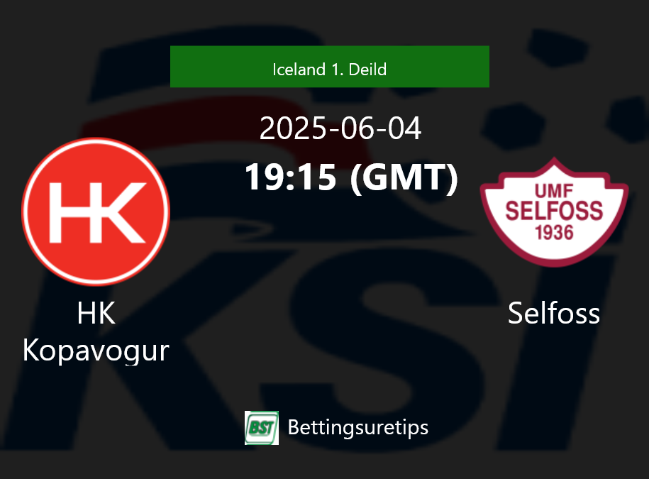 HK Kopavogur vs Selfoss Prediction Betting Tips & Correct Score