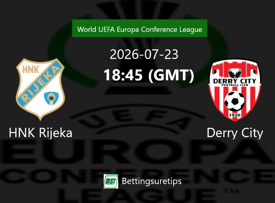 HNK Rijeka vs Derry City Prediction Betting Tips & Correct Score