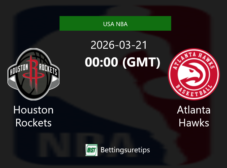Houston Rockets vs Atlanta Hawks Prediction and Pick - USA NBA