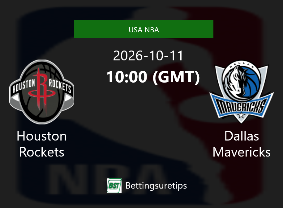 Houston Rockets vs Dallas Mavericks Prediction and Pick - USA NBA
