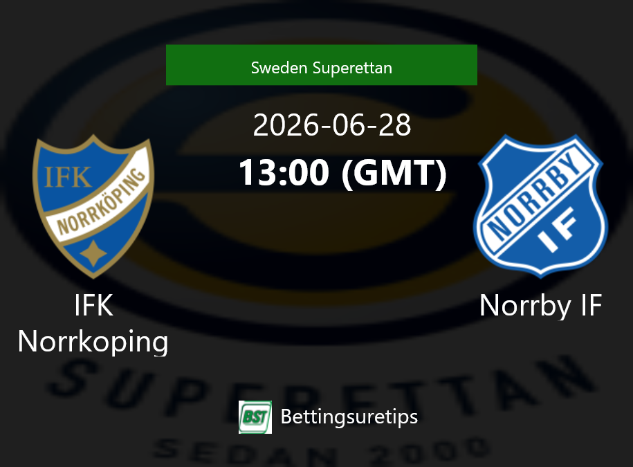IFK Norrkoping vs Norrby IF Prediction Betting Tips & Correct Score
