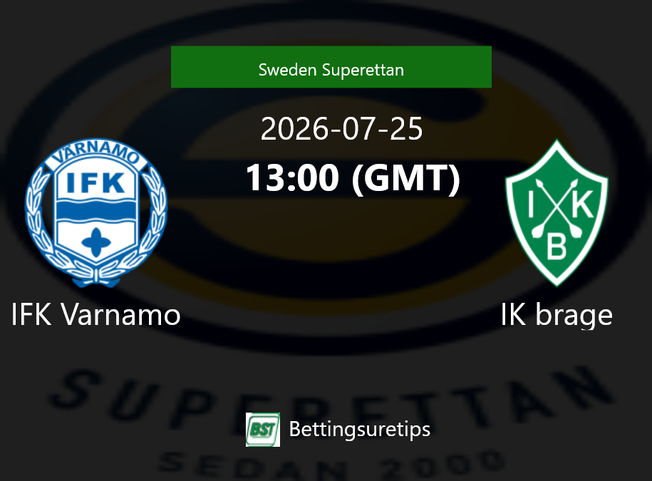 IFK Varnamo vs IK brage Prediction Betting Tips & Correct Score