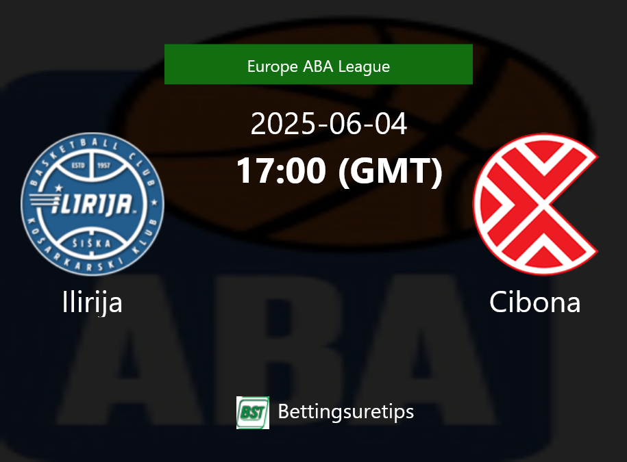 Ilirija vs Cibona Prediction and Pick - Europe ABA League