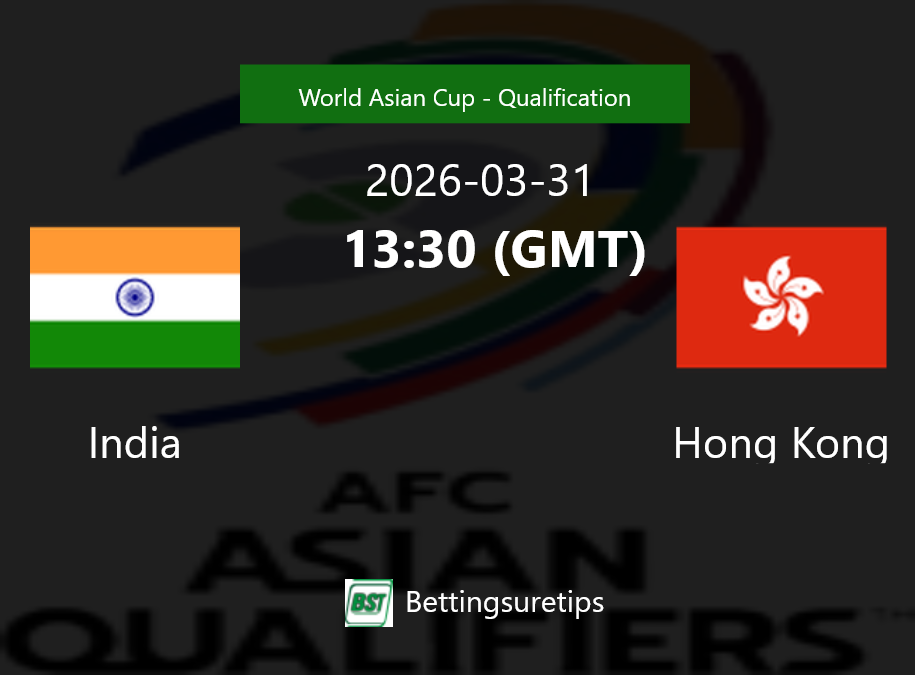 India vs Hong Kong Prediction Betting Tips & Correct Score