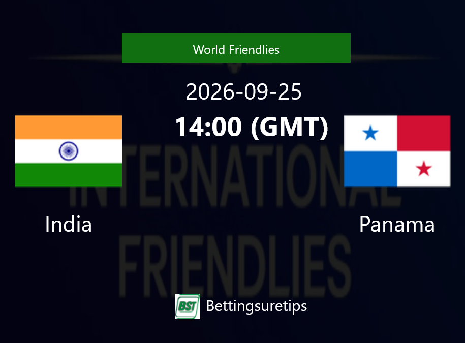 India vs Panama Prediction Betting Tips & Correct Score