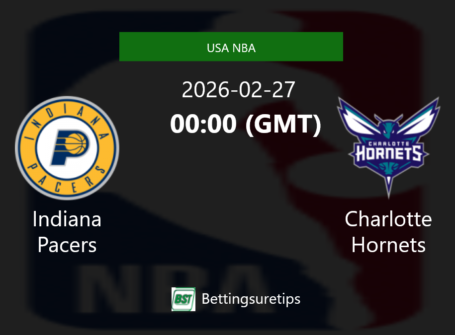 Indiana Pacers vs Charlotte Hornets Prediction and Pick - USA NBA