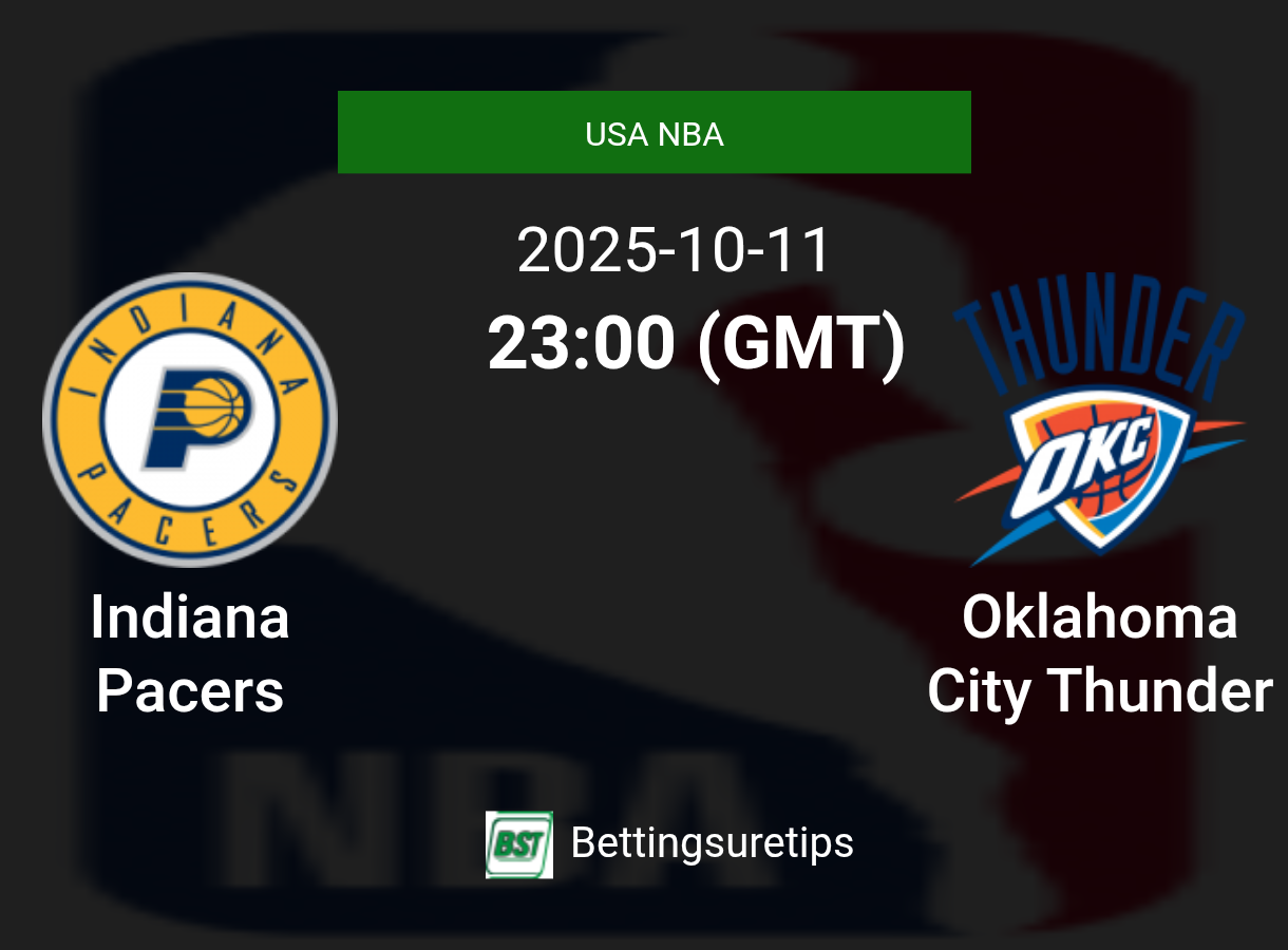 Indiana Pacers vs Oklahoma City Thunder Prediction and Pick - USA NBA