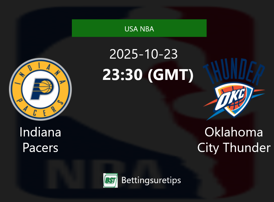 Indiana Pacers vs Oklahoma City Thunder Prediction and Pick - USA NBA