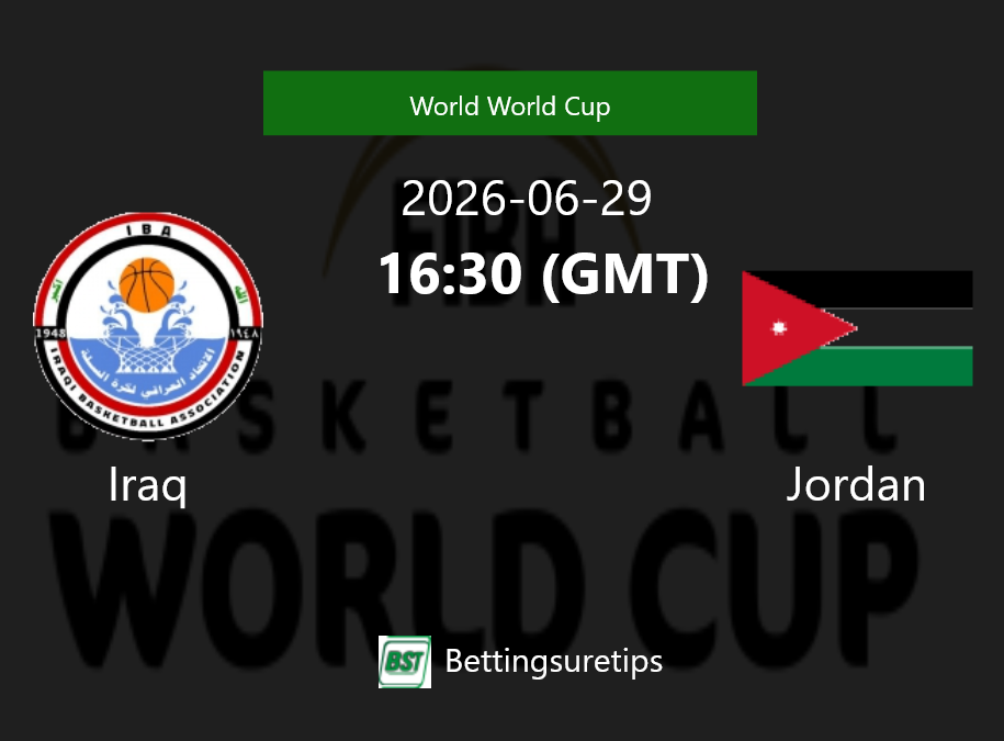 Iraq vs Jordan Prediction and Pick - World World Cup