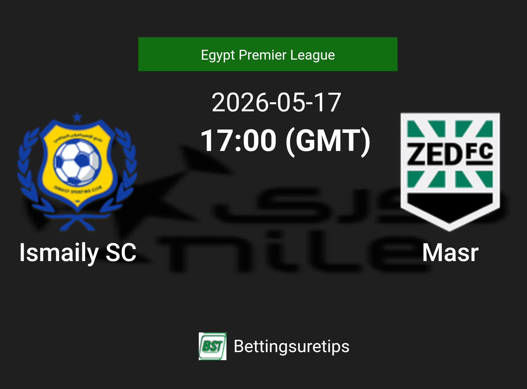 Ismaily SC vs Masr Prediction Betting Tips & Correct Score