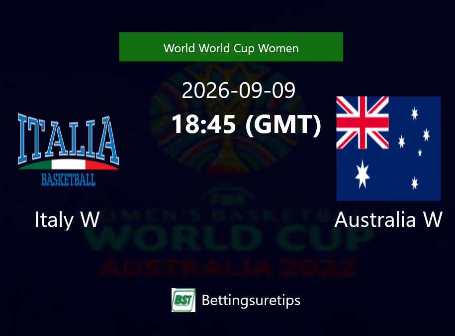 Italy W vs Australia W Prediction and Pick - World World Cup Women Italy W vs Australia W Prediction and Pick - World World Cup Women