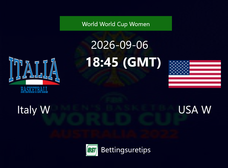 Italy W vs USA W Prediction and Pick - World World Cup Women