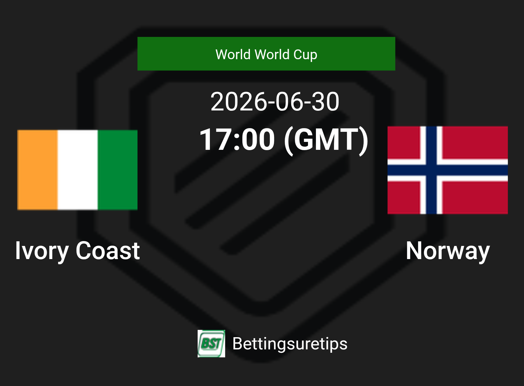 Ivory Coast vs Norway Prediction Betting Tips & Correct Score
