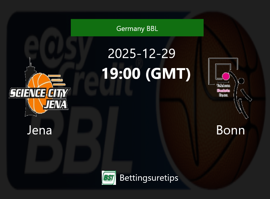 Jena vs Bonn Prediction and Pick - Germany BBL