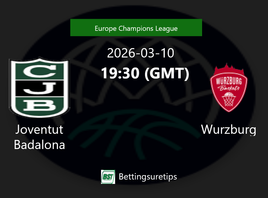 Joventut Badalona vs Wurzburg Prediction and Pick - Europe Champions League