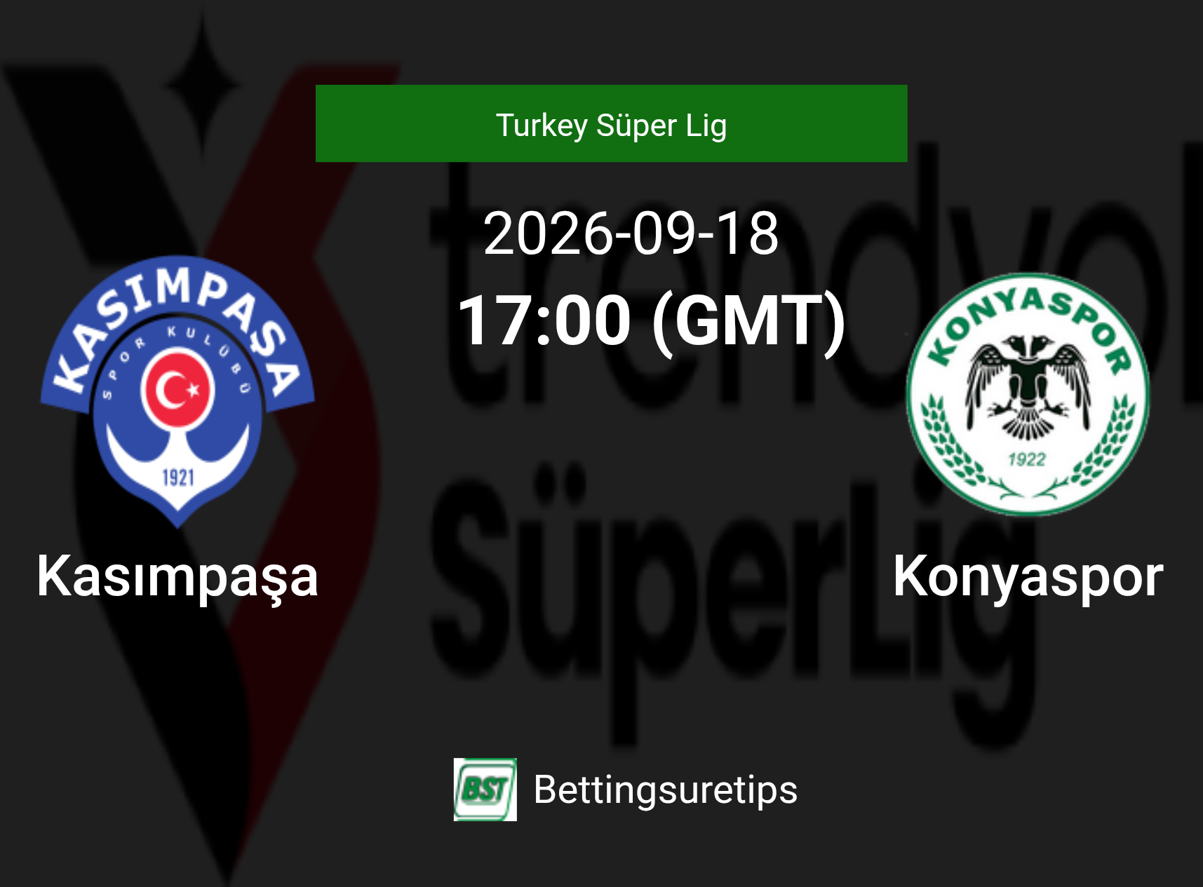 Kas?mpa?a vs Konyaspor Prediction Betting Tips & Correct Score