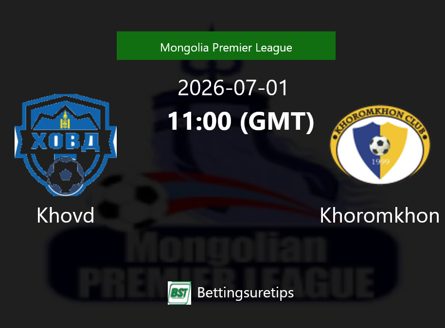 Khovd vs Khoromkhon Prediction Betting Tips & Correct Score