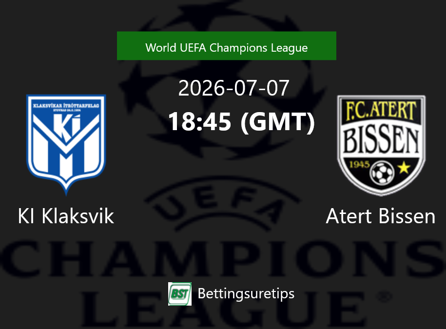 KI Klaksvik vs Atert Bissen Prediction Betting Tips & Correct Score