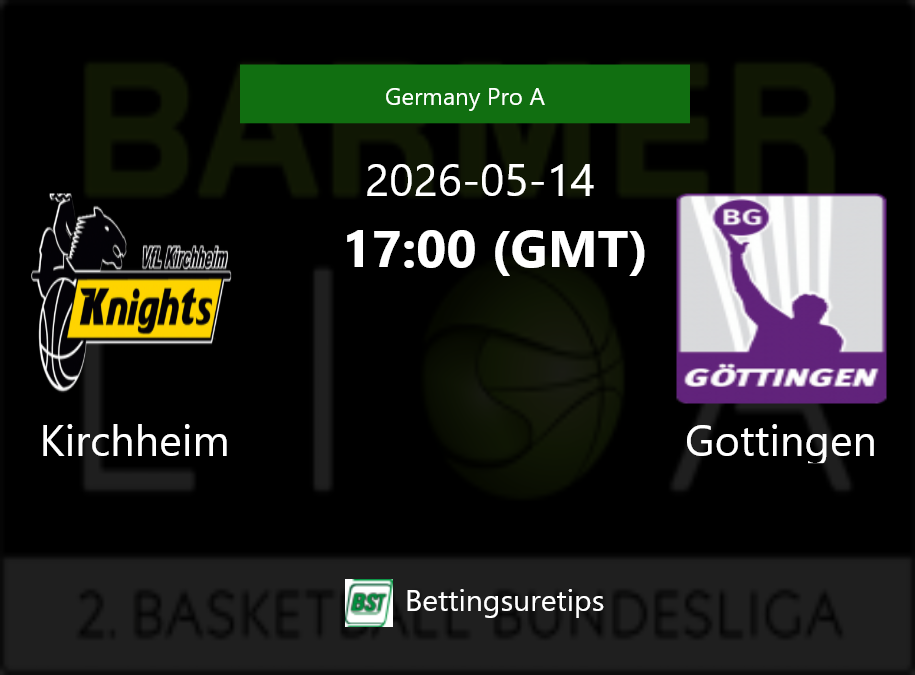Kirchheim vs Gottingen Prediction and Pick - Germany Pro A