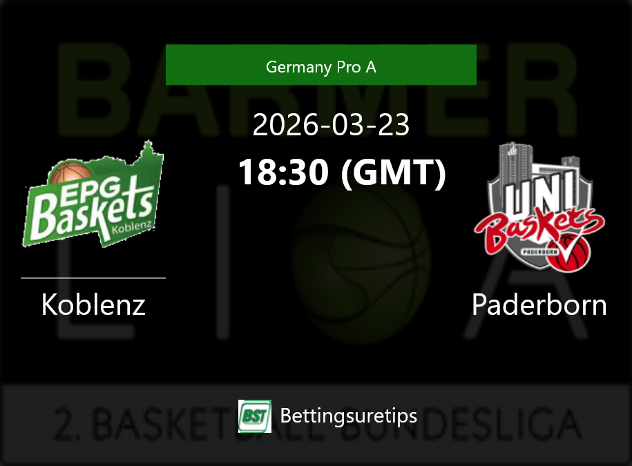 Koblenz vs Paderborn Prediction and Pick - Germany Pro A Koblenz vs Paderborn Prediction and Pick - Germany Pro A