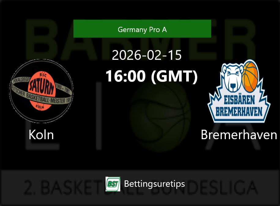 Koln vs Bremerhaven Prediction and Pick - Germany Pro A