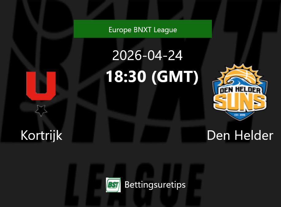 Kortrijk vs Den Helder Prediction and Pick - Europe BNXT League