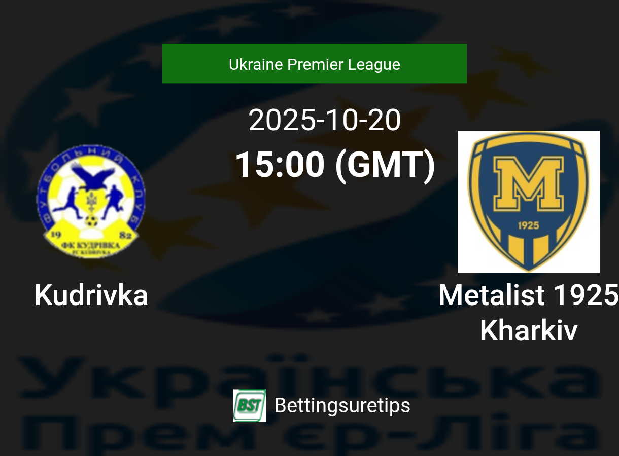 Kudrivka vs Metalist 1925 Kharkiv Prediction Betting Tips & Correct Score