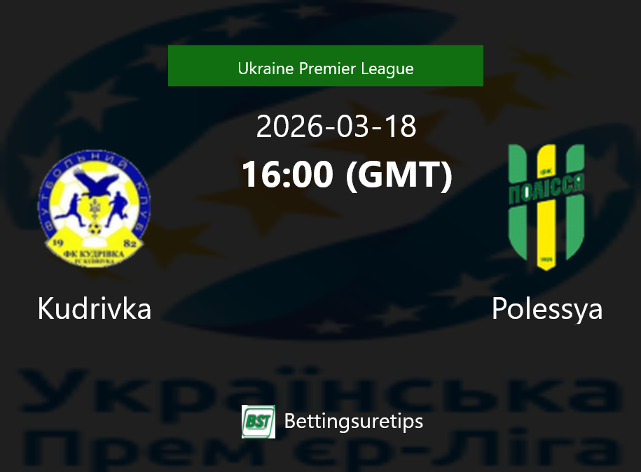 Kudrivka vs Polessya Prediction Betting Tips & Correct Score