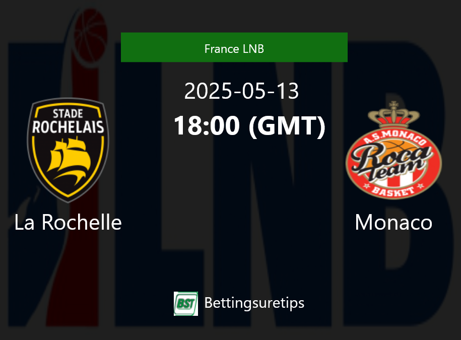 La Rochelle vs Monaco Prediction and Pick - France LNB