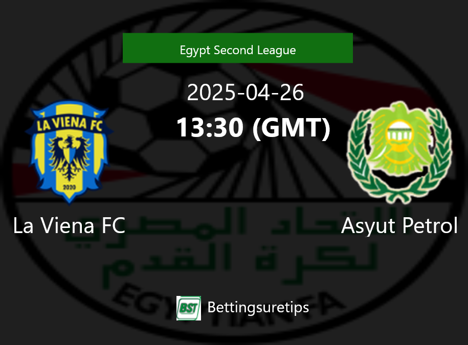 La Viena FC vs Asyut Petrol Prediction Betting Tips & Correct Score