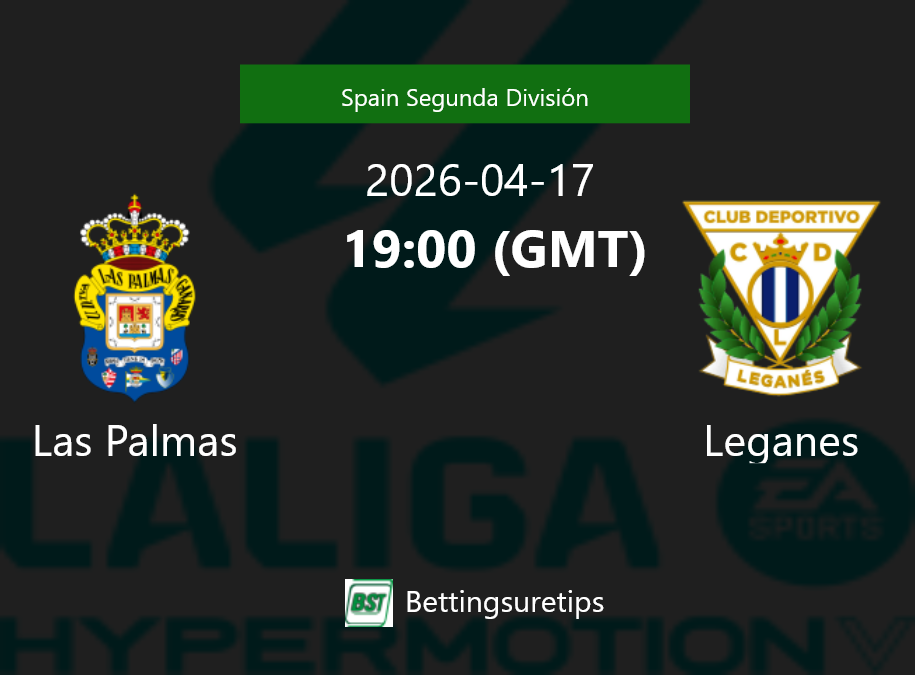 Las Palmas vs Leganes Prediction Betting Tips & Correct Score