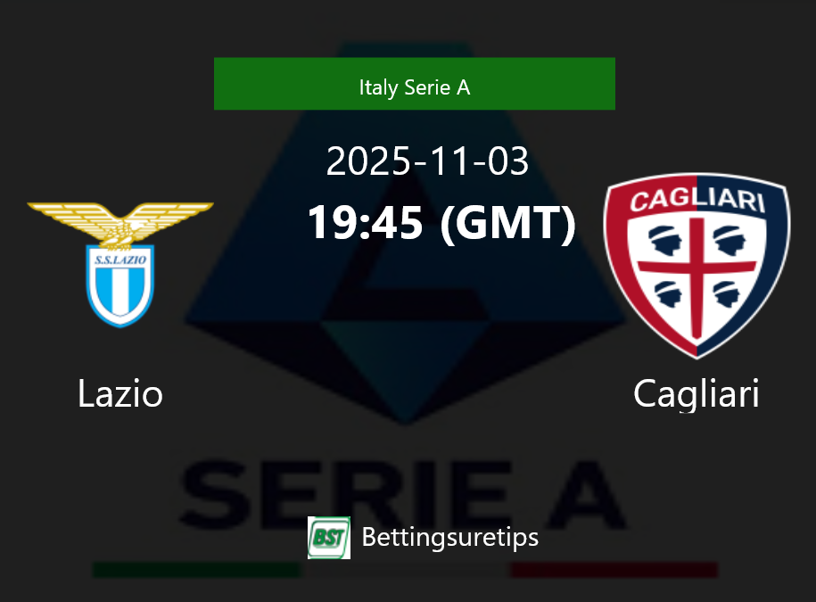 Lazio vs Cagliari Prediction Betting Tips & Correct Score