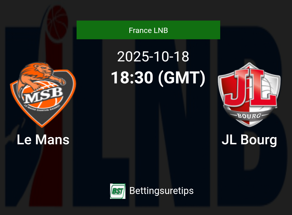 Le Mans vs JL Bourg Prediction and Pick - France LNB
