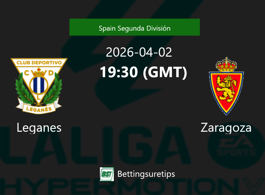 Leganes vs Zaragoza Prediction Betting Tips & Correct Score