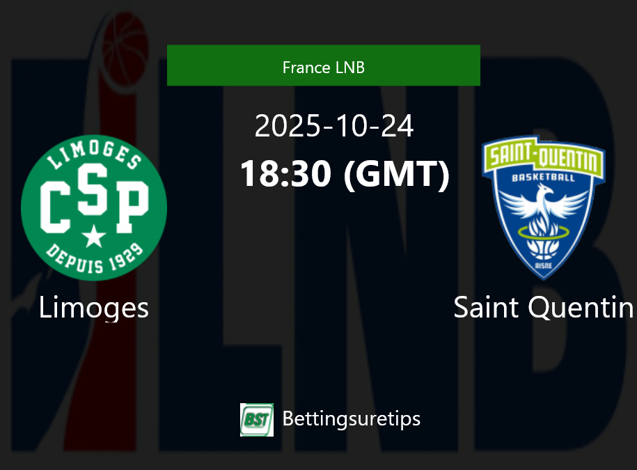 Limoges vs Saint Quentin Prediction and Pick - France LNB