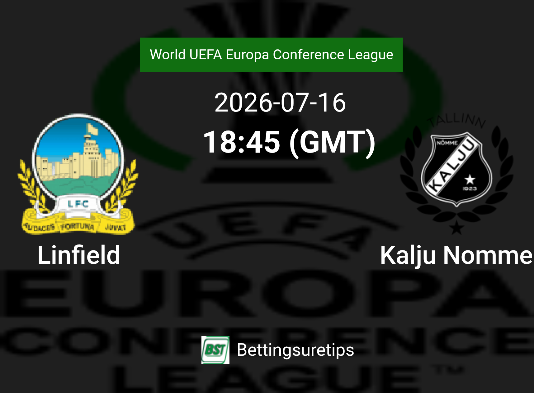 Linfield vs Kalju Nomme Prediction Betting Tips & Correct Score