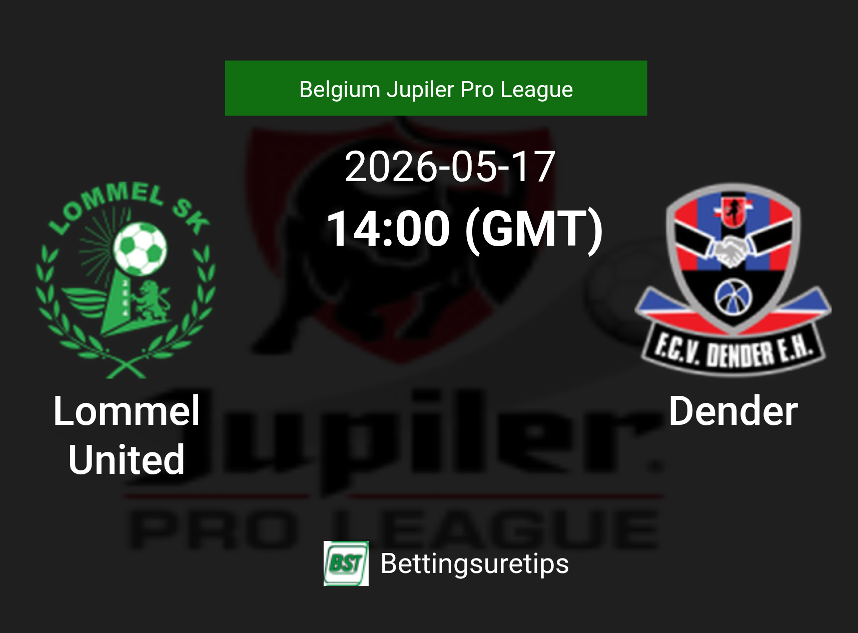Lommel United vs Dender Prediction Betting Tips & Correct Score