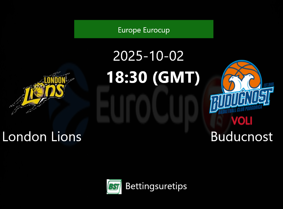 London Lions vs Buducnost Prediction and Pick - Europe Eurocup